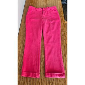 NYDJ Women’s Boyfriend Jeans – Pink – Size 12 – Lift Tuck Technology